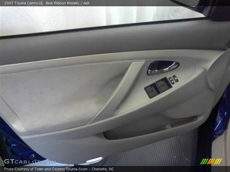 Blue Ribbon Metallic / Ash 2007 Toyota Camry LE