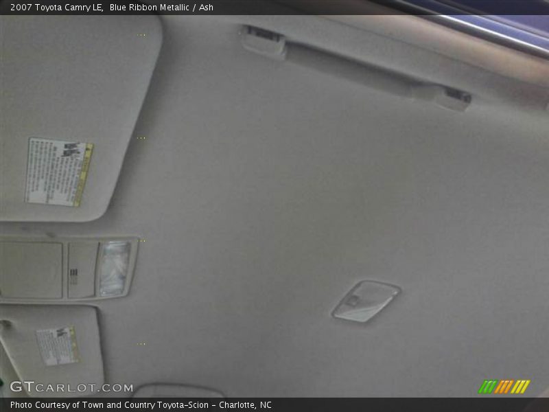 Blue Ribbon Metallic / Ash 2007 Toyota Camry LE