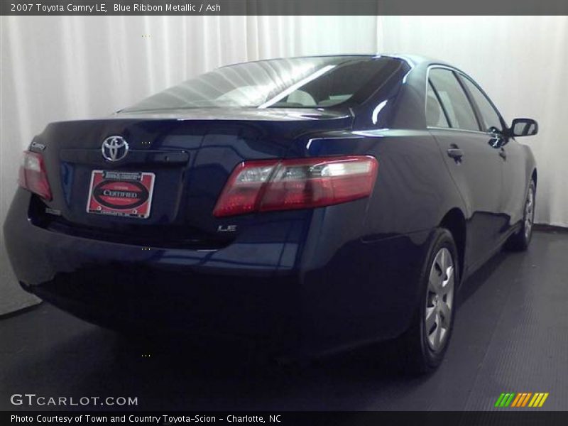 Blue Ribbon Metallic / Ash 2007 Toyota Camry LE