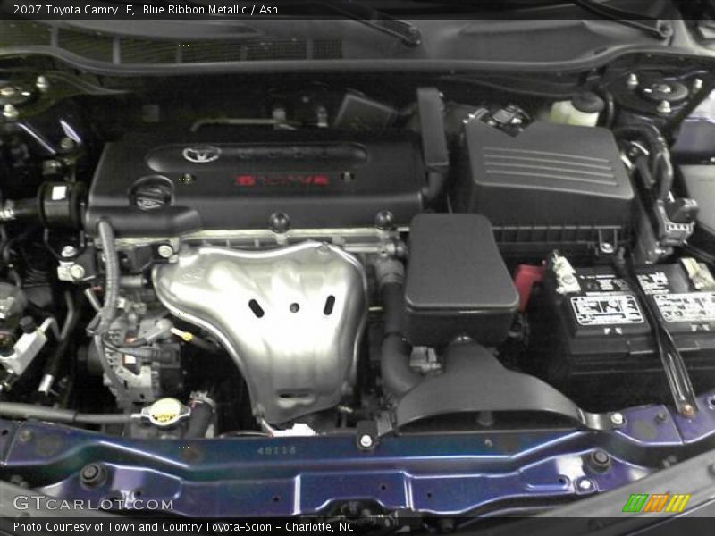 Blue Ribbon Metallic / Ash 2007 Toyota Camry LE