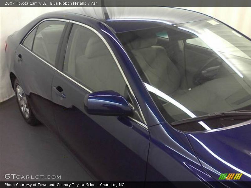Blue Ribbon Metallic / Ash 2007 Toyota Camry LE