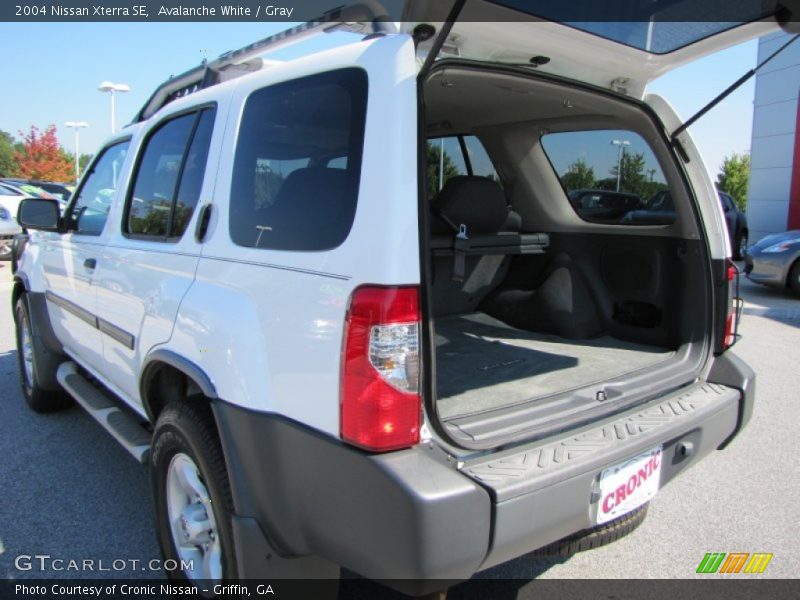 Avalanche White / Gray 2004 Nissan Xterra SE