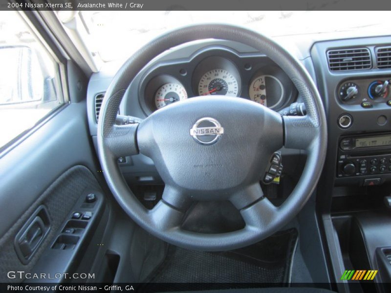 Avalanche White / Gray 2004 Nissan Xterra SE