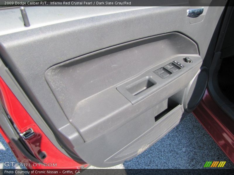 Inferno Red Crystal Pearl / Dark Slate Gray/Red 2009 Dodge Caliber R/T