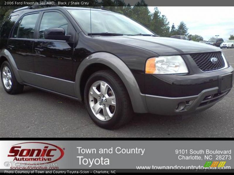 Black / Shale Grey 2006 Ford Freestyle SEL AWD
