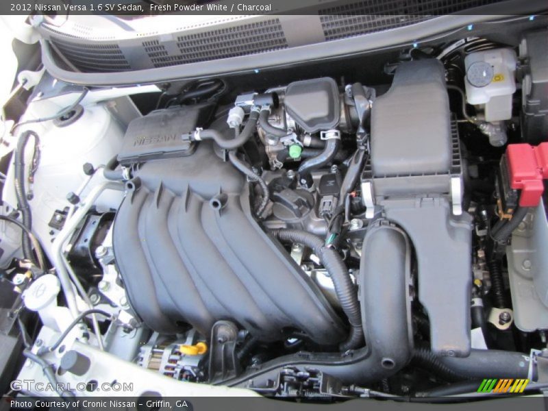  2012 Versa 1.6 SV Sedan Engine - 1.6 Liter DOHC 16-Valve CVTCS 4 Cylinder