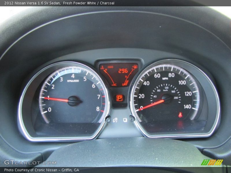  2012 Versa 1.6 SV Sedan 1.6 SV Sedan Gauges