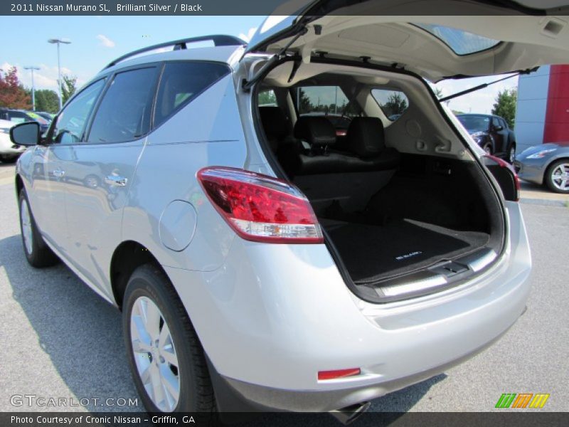 Brilliant Silver / Black 2011 Nissan Murano SL