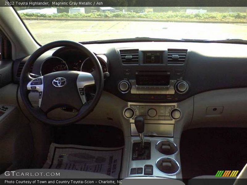 Magnetic Gray Metallic / Ash 2012 Toyota Highlander