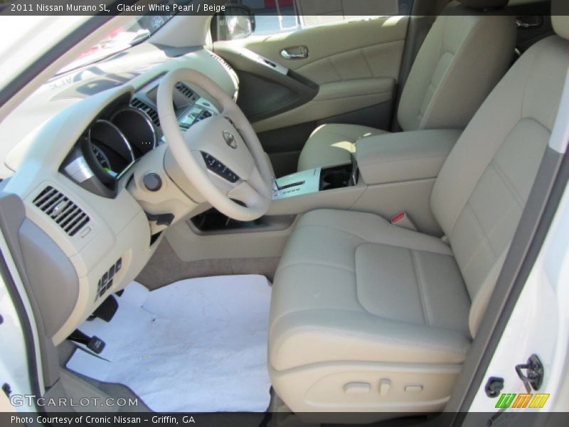 Glacier White Pearl / Beige 2011 Nissan Murano SL