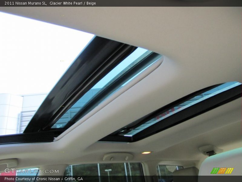 Glacier White Pearl / Beige 2011 Nissan Murano SL