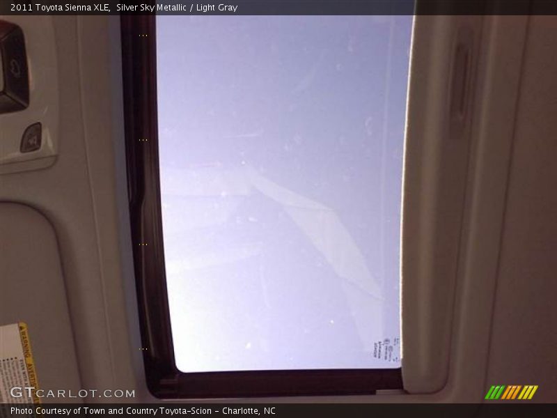 Silver Sky Metallic / Light Gray 2011 Toyota Sienna XLE
