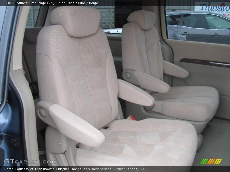 South Pacific Blue / Beige 2007 Hyundai Entourage GLS
