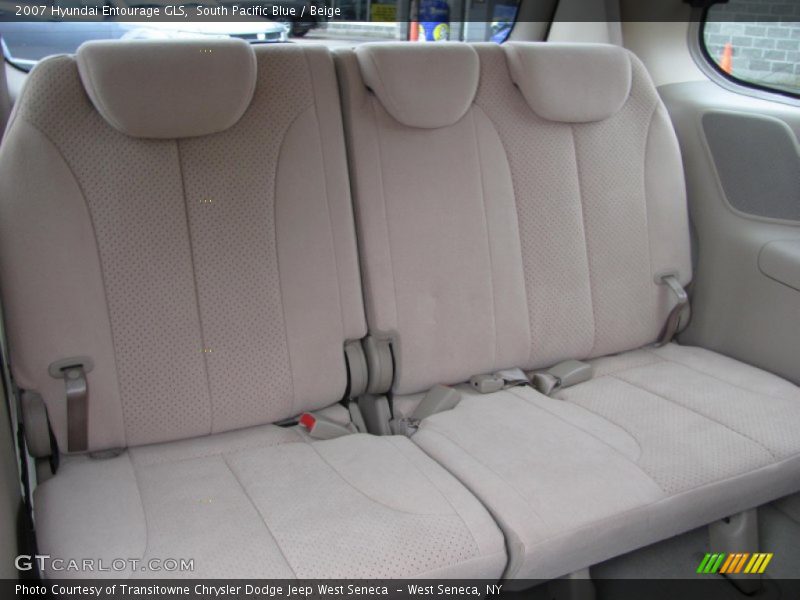 South Pacific Blue / Beige 2007 Hyundai Entourage GLS
