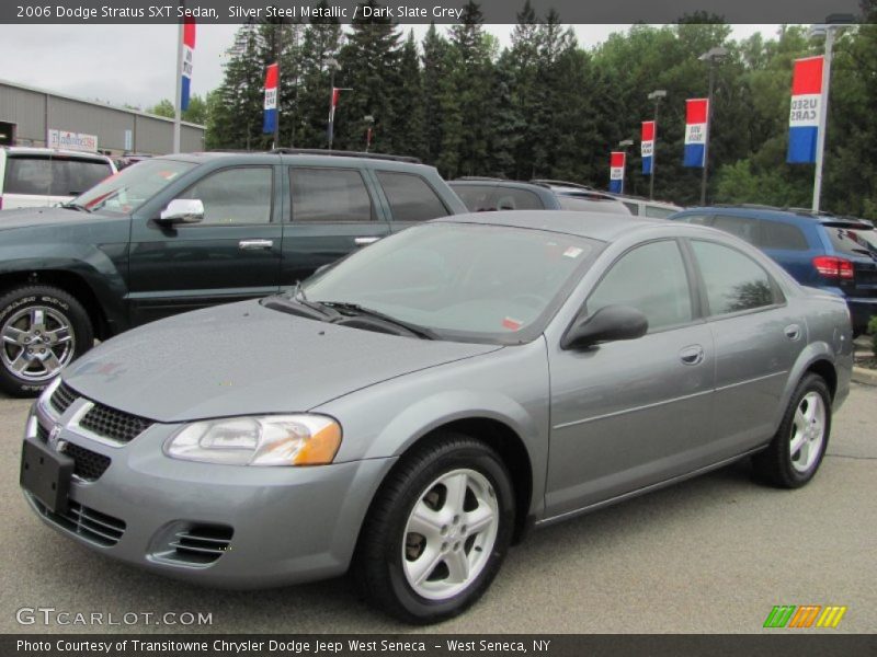 Silver Steel Metallic / Dark Slate Grey 2006 Dodge Stratus SXT Sedan