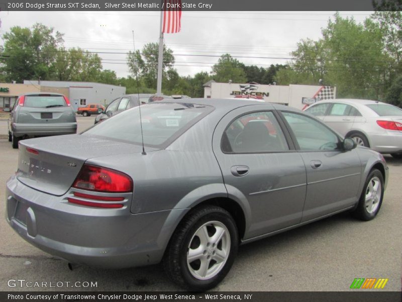 Silver Steel Metallic / Dark Slate Grey 2006 Dodge Stratus SXT Sedan