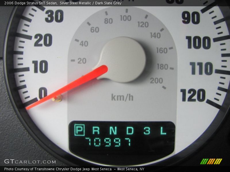 Silver Steel Metallic / Dark Slate Grey 2006 Dodge Stratus SXT Sedan