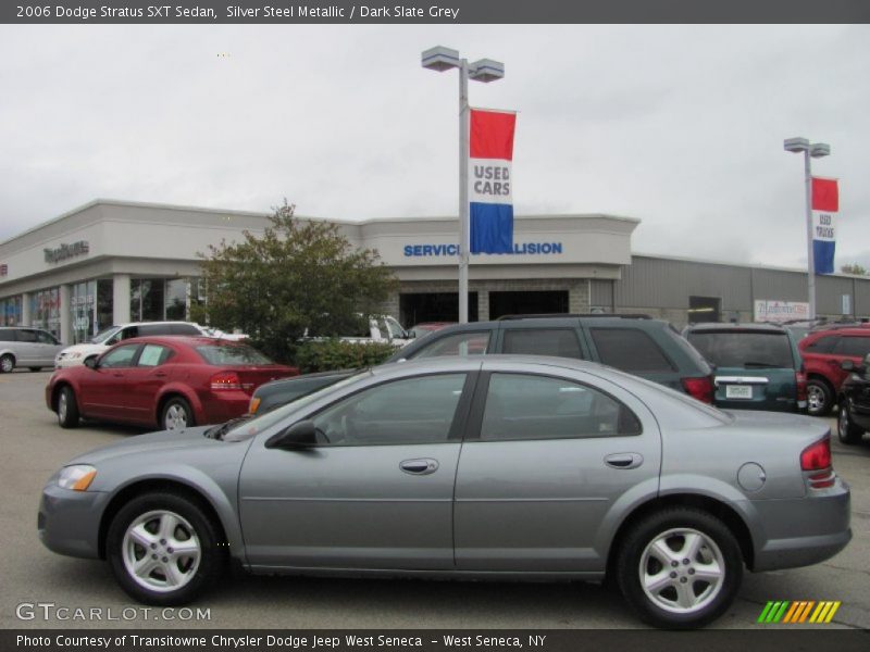 Silver Steel Metallic / Dark Slate Grey 2006 Dodge Stratus SXT Sedan