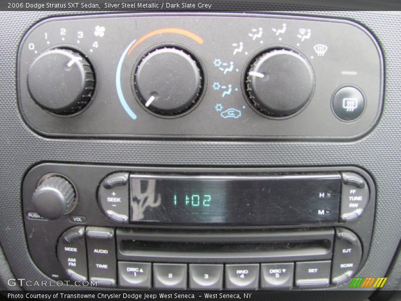 Silver Steel Metallic / Dark Slate Grey 2006 Dodge Stratus SXT Sedan