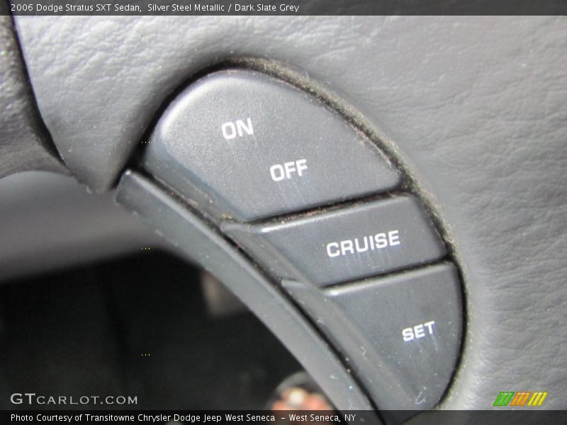 Silver Steel Metallic / Dark Slate Grey 2006 Dodge Stratus SXT Sedan