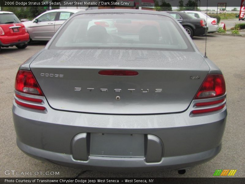 Silver Steel Metallic / Dark Slate Grey 2006 Dodge Stratus SXT Sedan