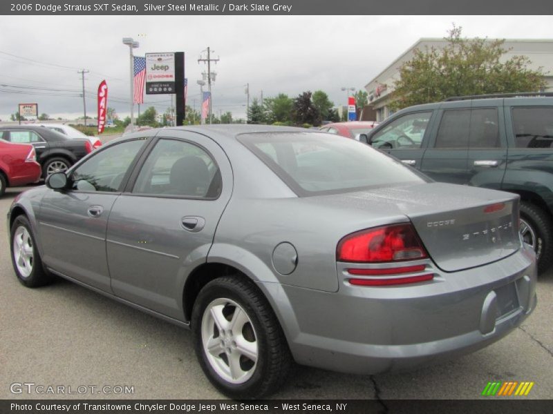 Silver Steel Metallic / Dark Slate Grey 2006 Dodge Stratus SXT Sedan