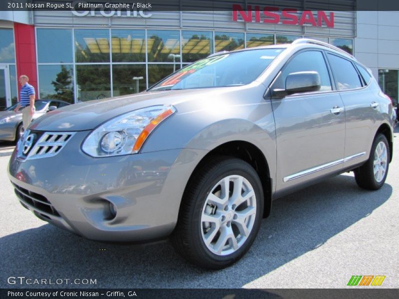 Platinum Graphite / Black 2011 Nissan Rogue SL