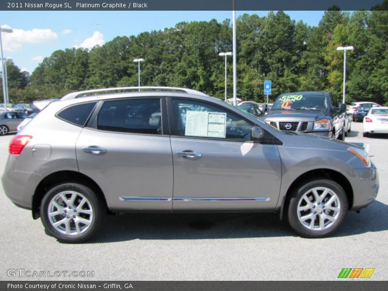 Platinum Graphite / Black 2011 Nissan Rogue SL