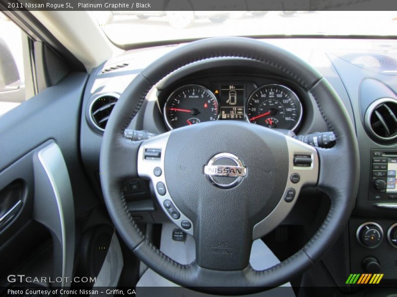 Platinum Graphite / Black 2011 Nissan Rogue SL