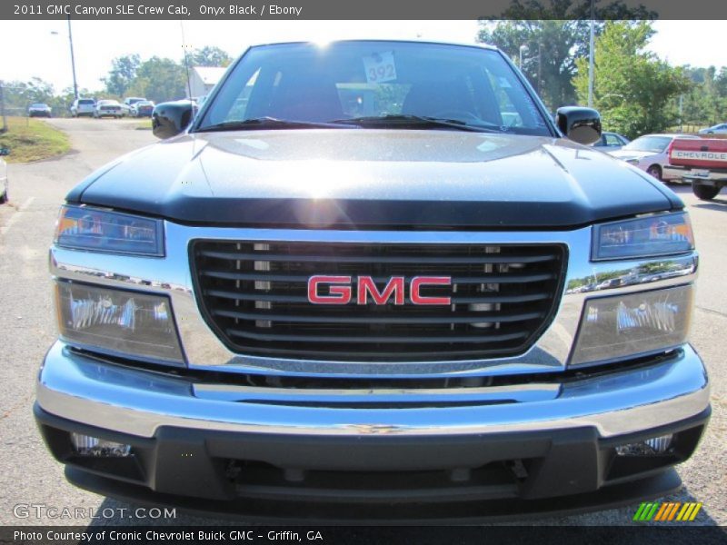 Onyx Black / Ebony 2011 GMC Canyon SLE Crew Cab