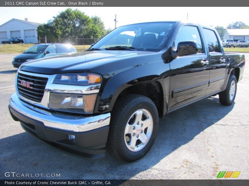 Onyx Black / Ebony 2011 GMC Canyon SLE Crew Cab