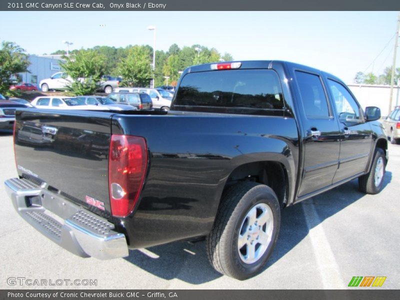 Onyx Black / Ebony 2011 GMC Canyon SLE Crew Cab