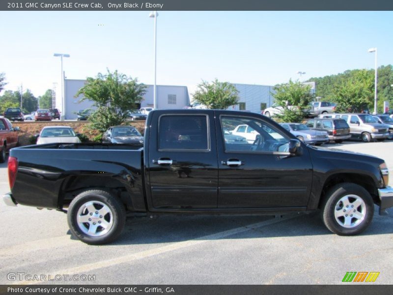 Onyx Black / Ebony 2011 GMC Canyon SLE Crew Cab