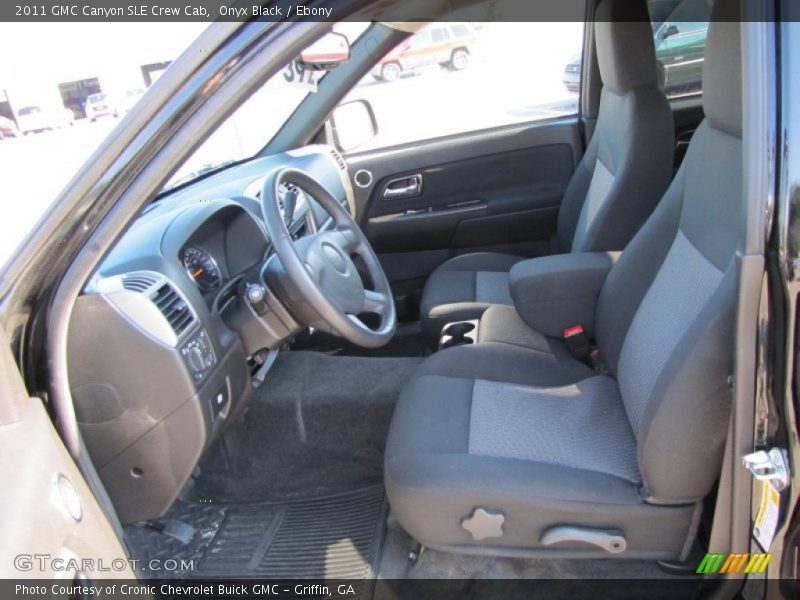 Onyx Black / Ebony 2011 GMC Canyon SLE Crew Cab