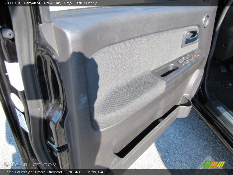 Onyx Black / Ebony 2011 GMC Canyon SLE Crew Cab