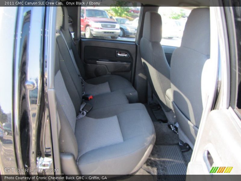 Onyx Black / Ebony 2011 GMC Canyon SLE Crew Cab