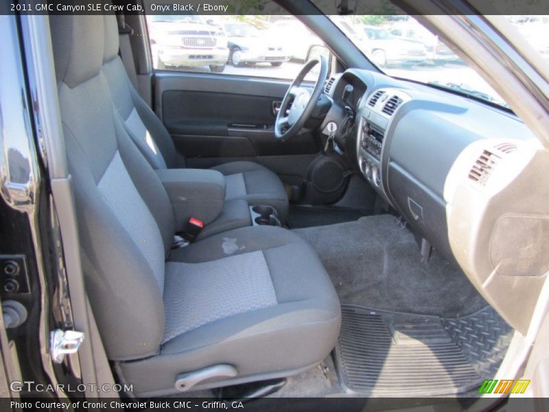 Onyx Black / Ebony 2011 GMC Canyon SLE Crew Cab