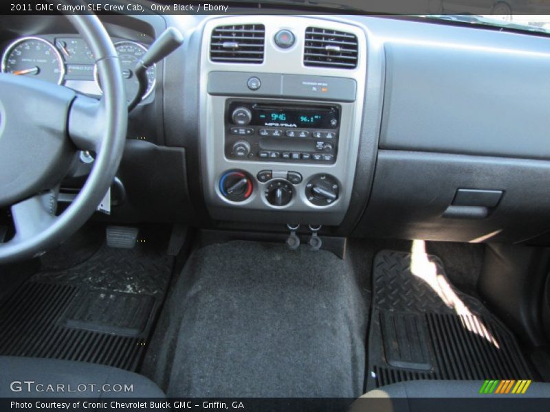 Onyx Black / Ebony 2011 GMC Canyon SLE Crew Cab