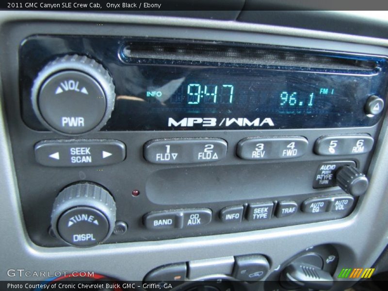 Audio System of 2011 Canyon SLE Crew Cab