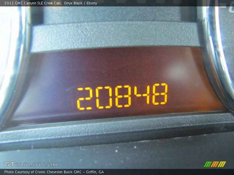 Onyx Black / Ebony 2011 GMC Canyon SLE Crew Cab