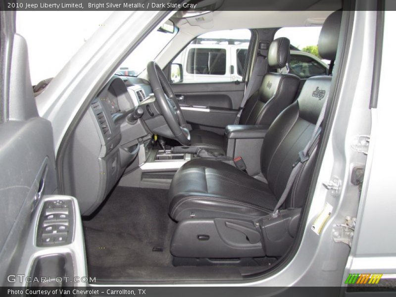 Bright Silver Metallic / Dark Slate Gray 2010 Jeep Liberty Limited