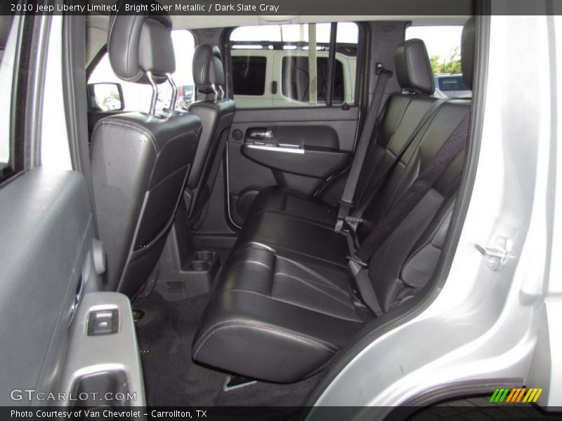 Bright Silver Metallic / Dark Slate Gray 2010 Jeep Liberty Limited