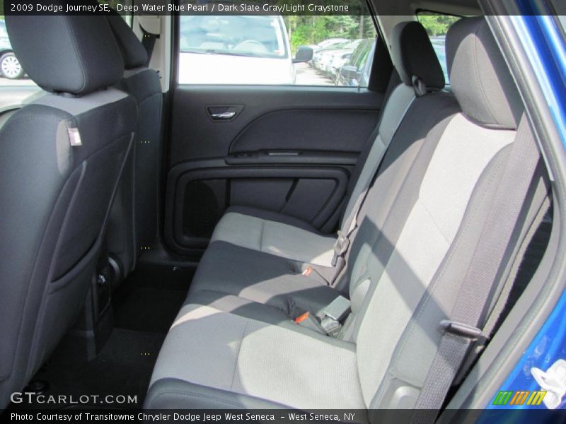 Deep Water Blue Pearl / Dark Slate Gray/Light Graystone 2009 Dodge Journey SE