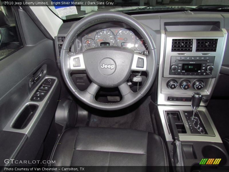 Bright Silver Metallic / Dark Slate Gray 2010 Jeep Liberty Limited