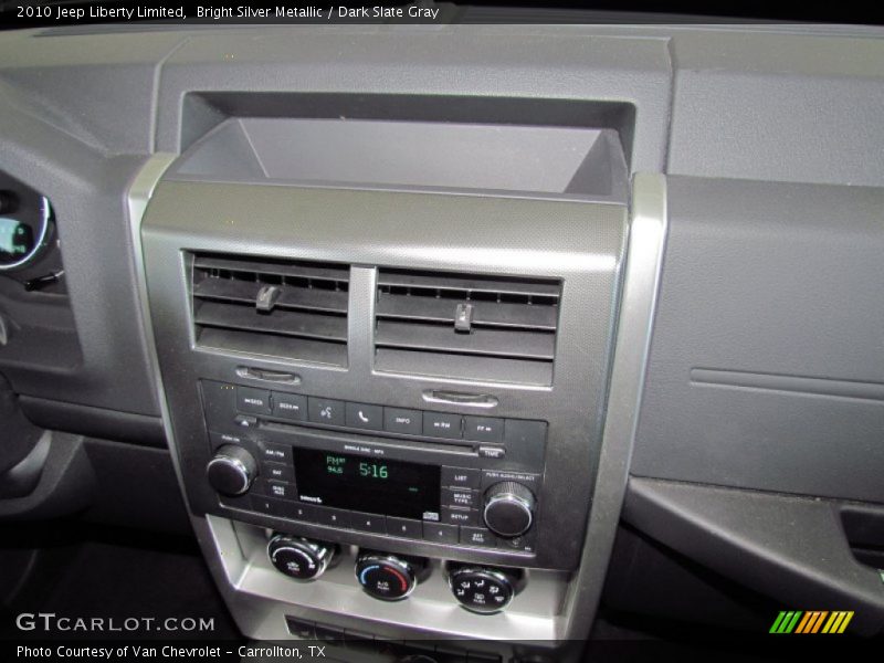 Bright Silver Metallic / Dark Slate Gray 2010 Jeep Liberty Limited