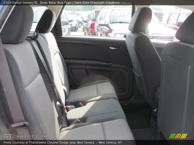 Deep Water Blue Pearl / Dark Slate Gray/Light Graystone 2009 Dodge Journey SE