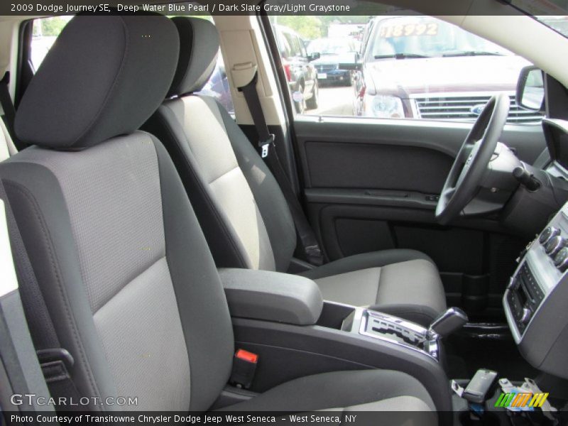 Deep Water Blue Pearl / Dark Slate Gray/Light Graystone 2009 Dodge Journey SE
