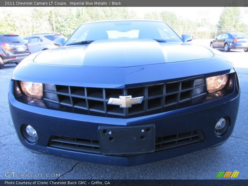 Imperial Blue Metallic / Black 2011 Chevrolet Camaro LT Coupe