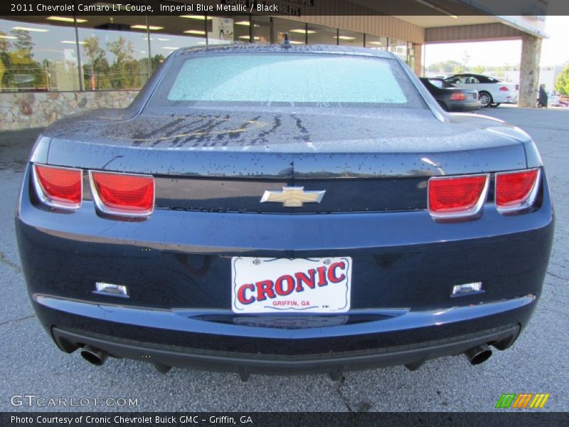 Imperial Blue Metallic / Black 2011 Chevrolet Camaro LT Coupe
