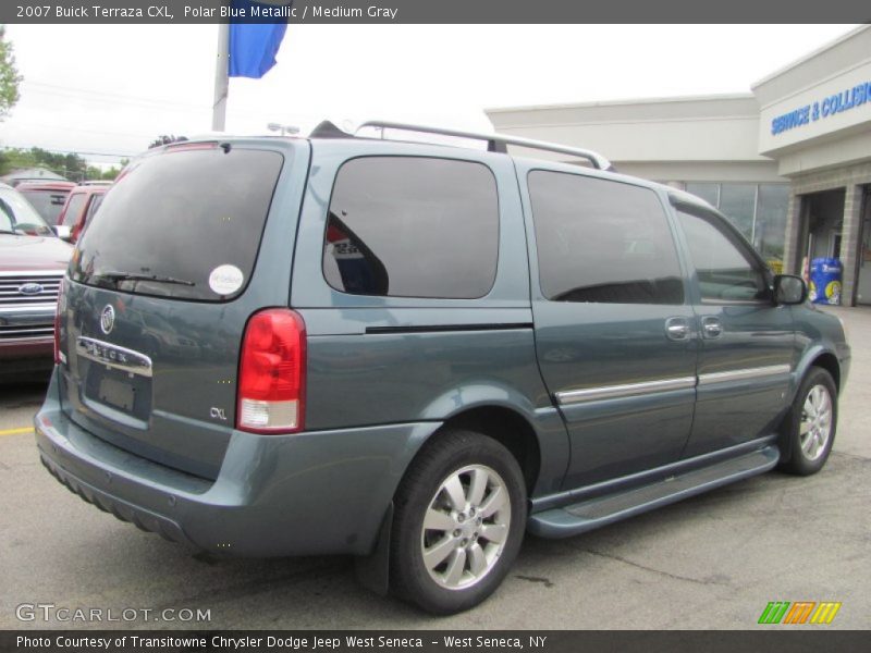 Polar Blue Metallic / Medium Gray 2007 Buick Terraza CXL